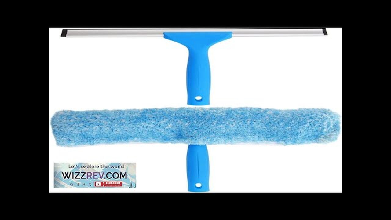 MR.SIGA Professional Window Cleaning Combo Squeegee & Microfiber Window Scrubber 14" Review