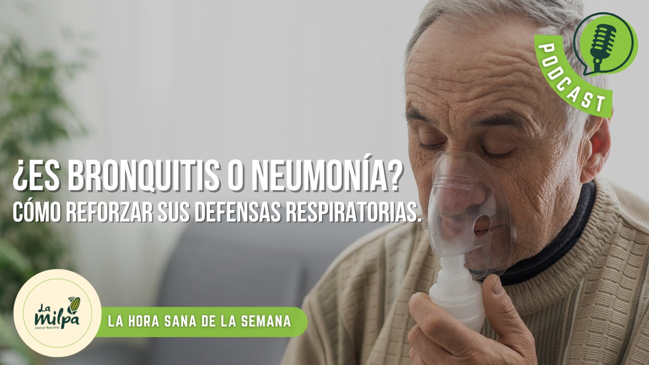 ¿Es Bronquitis o es Neumonía? Cómo Reforzar tus Defensas Respiratorias.