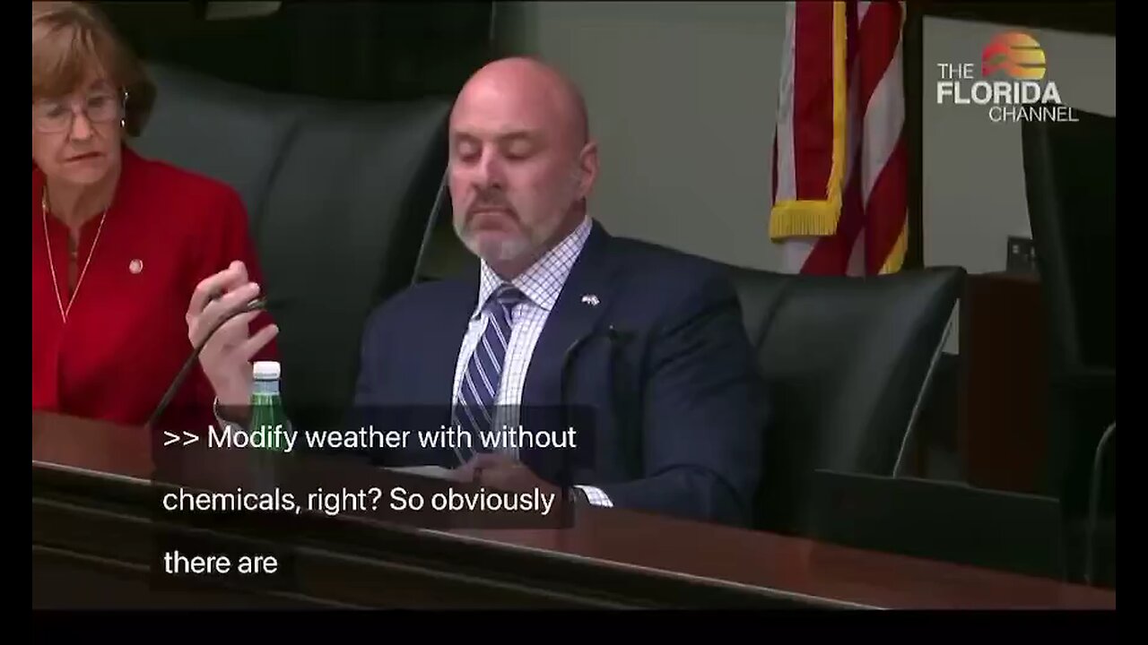 Florida Senator Garcia’s Bill SB56 to BAN Weather Modification passed 6:3