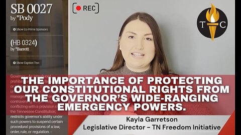 Protecting Our Constitutional Rights from the Tennessee Governor’s Wide-Ranging Emergency Powers