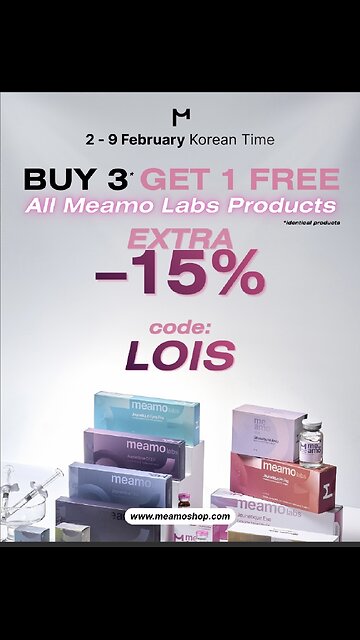 Sale Meamolabs Products buy 3 get 1 free plus additional 15% off with Code Lois 💗💗February 2-9