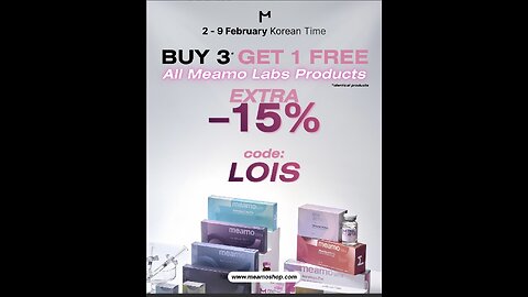 Sale Meamolabs Products buy 3 get 1 free plus additional 15% off with Code Lois 💗💗February 2-9