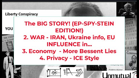 Liberty Conspiracy LIVE 2-4-26 Epstein, ICE, Ukraine, Iran!