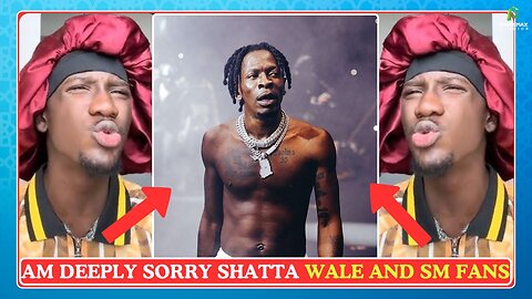 Big Jiggy apologise to shatta wlale and his fans after cutting ties with him some hours ago