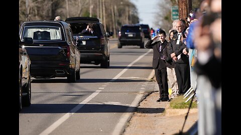 Jimmy Carter's 6-day state funeral begins with a motorcade through south Georgia