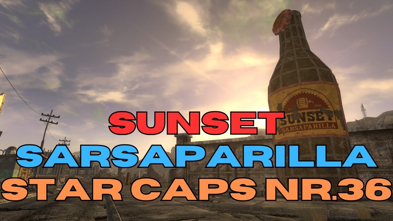 Sunset Sarsaparilla Star Cap Nr.36 - How To Get one of the famous collectibles in Fallout New Vegas