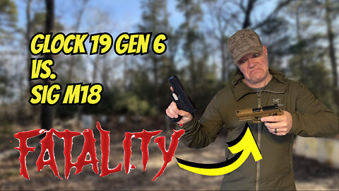 Glock 19 Gen 6 vs Sig M18: One Gun DIED (Sand Torture) Giveaway inside!