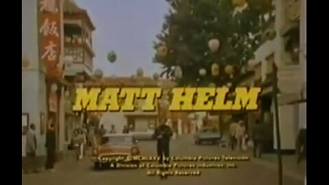 1975 Anthony Franciosa is Donald Hamilton's MATT HELM
