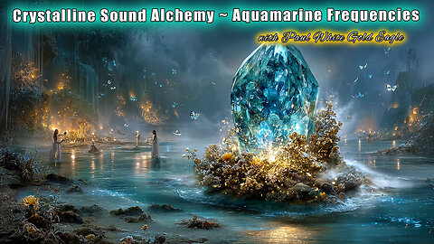 Crystalline Sound Alchemy 🕉 Aquamarine Frequencies to Restore Your Divine DNA 💎🎶 Plasmatic Waves 🕉🕉