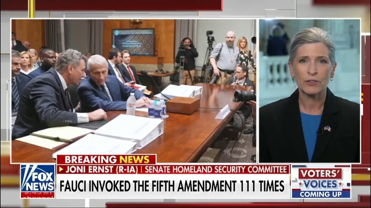 Sen Ernst: We'll Explore Every Option To Hold Fauci Accountable