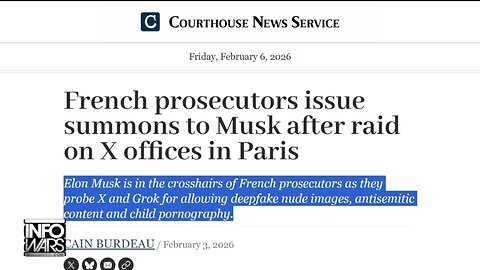 UPDATE: EU Hits Elon Musk With $140 Million Fine & Is Looking To Arrest Him Because Grok Questioned How Many Jews Died In The Holocaust!