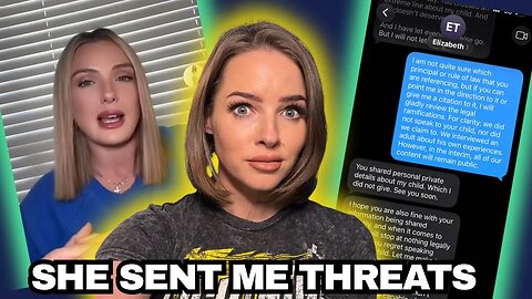 Tiktok ConArtist Threatened to dox me over a podcast episode (Elizabeth Teckenbrock)
