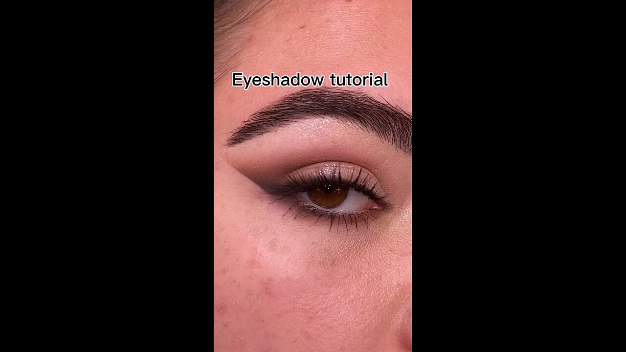 eyeshadow tutorial 🤎✨