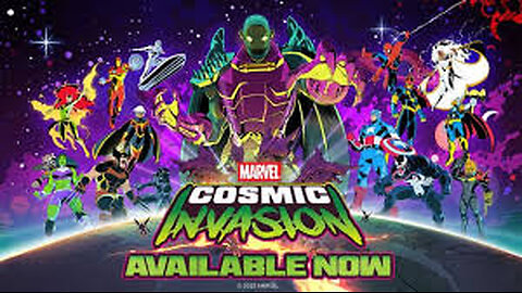 [Marvel Cosmic Invasion] BRAND NEW MARVEL SIDE SCROLLING BEAT'EM UP GAME. FIRST TIME IN COME WATCH!!