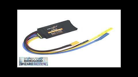 Brushed Double Way 40A 2-6S 6.-25V Esc 4.0mm Banana Plug For Rc Review