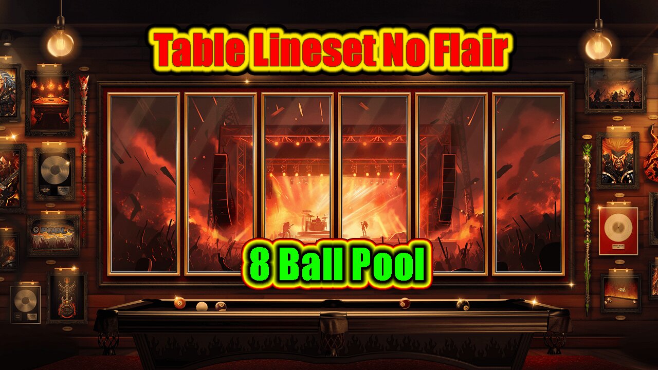 🎱 Table Lineset – No-Flair Gameplay 8 Ball Pool