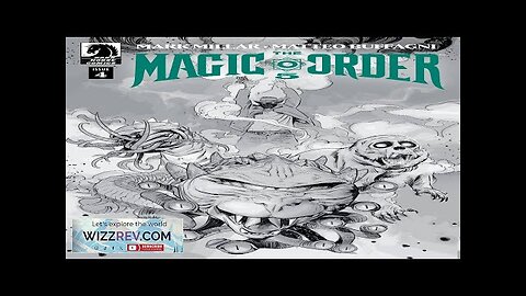 Magic Order V #4 (Cover B Black & White Buffagni) Review