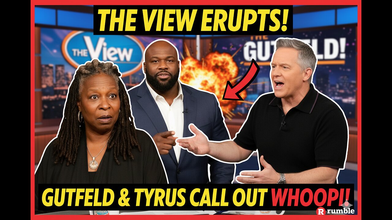 The View ERUPTS After Greg Gutfeld & Tyrus CALL OUT Whoopi Goldberg!