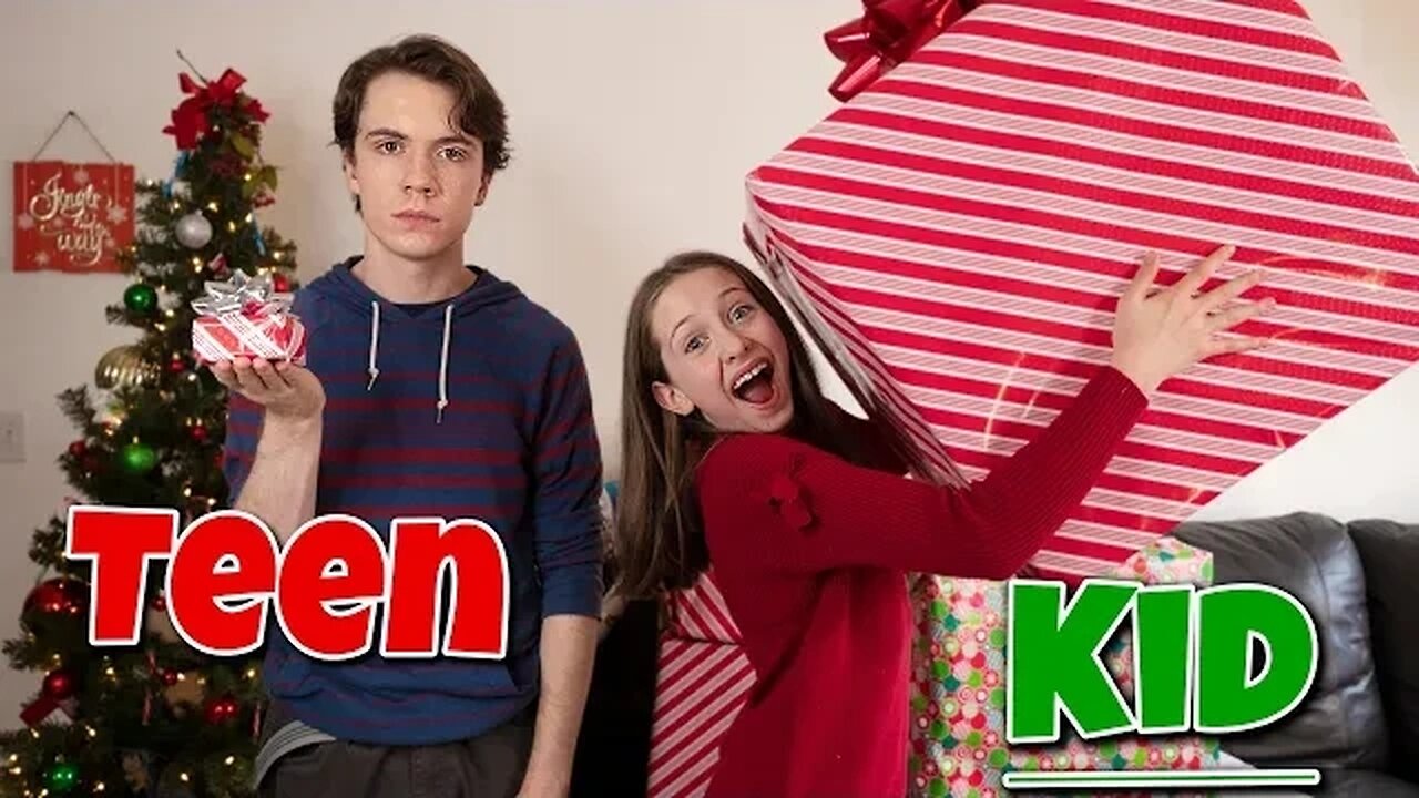 Christmas Through the Ages: Kid vs Teen – A Hilarious Holiday Journey