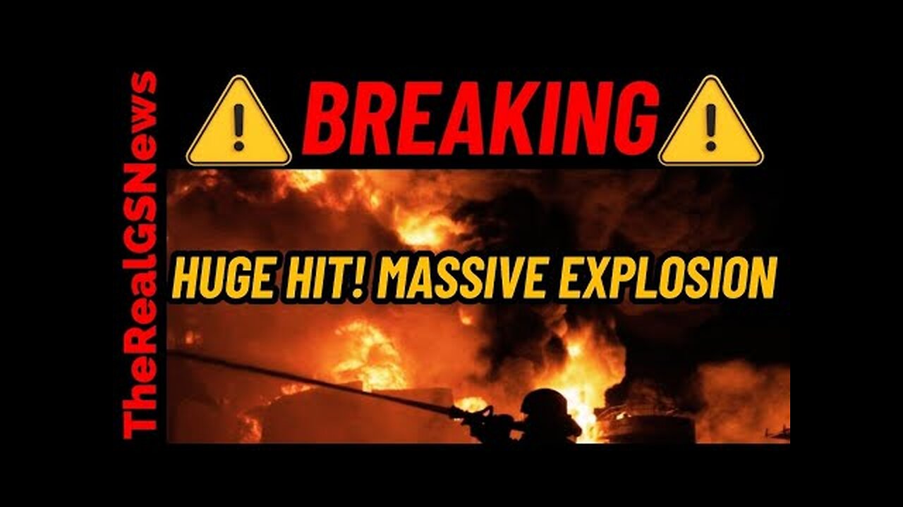 BREAKING ⚠️ Massive HIT - Large EXPLOSION Reported -Personnel Deployed To Monitor The Air Quality