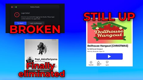 Roblox Studio Broken, Disgusting UGC creator DELETED & DHRP Recreations STILL Up