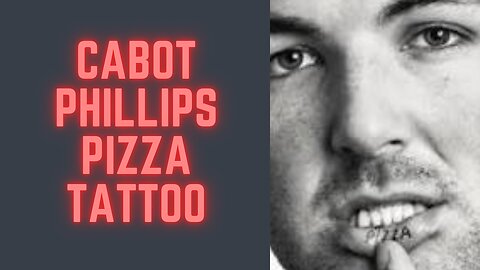 Cabot Phillips PIZZA tattoo