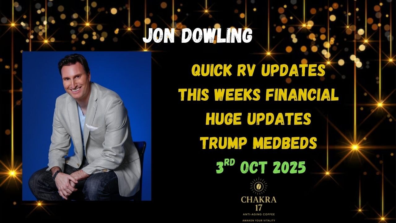 Jon Dowling Weekly RV Updates 3rd Oct 2025 Latest Updates