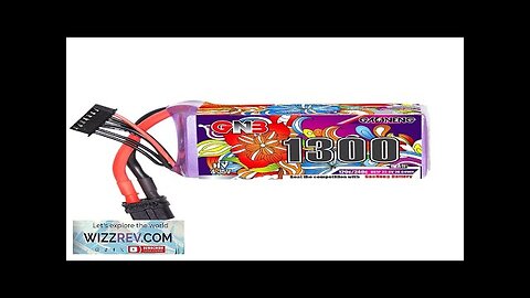 GAONENG GNB 6S 22.8V 1300mAh HV 120C LiPo Battery XT60 Plug Review