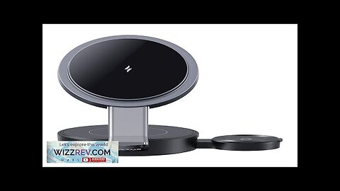 USAMS CD234 3-in-1 15W Foldable Wireless Charger Fast Magnetic Wireless Charging Stand Review