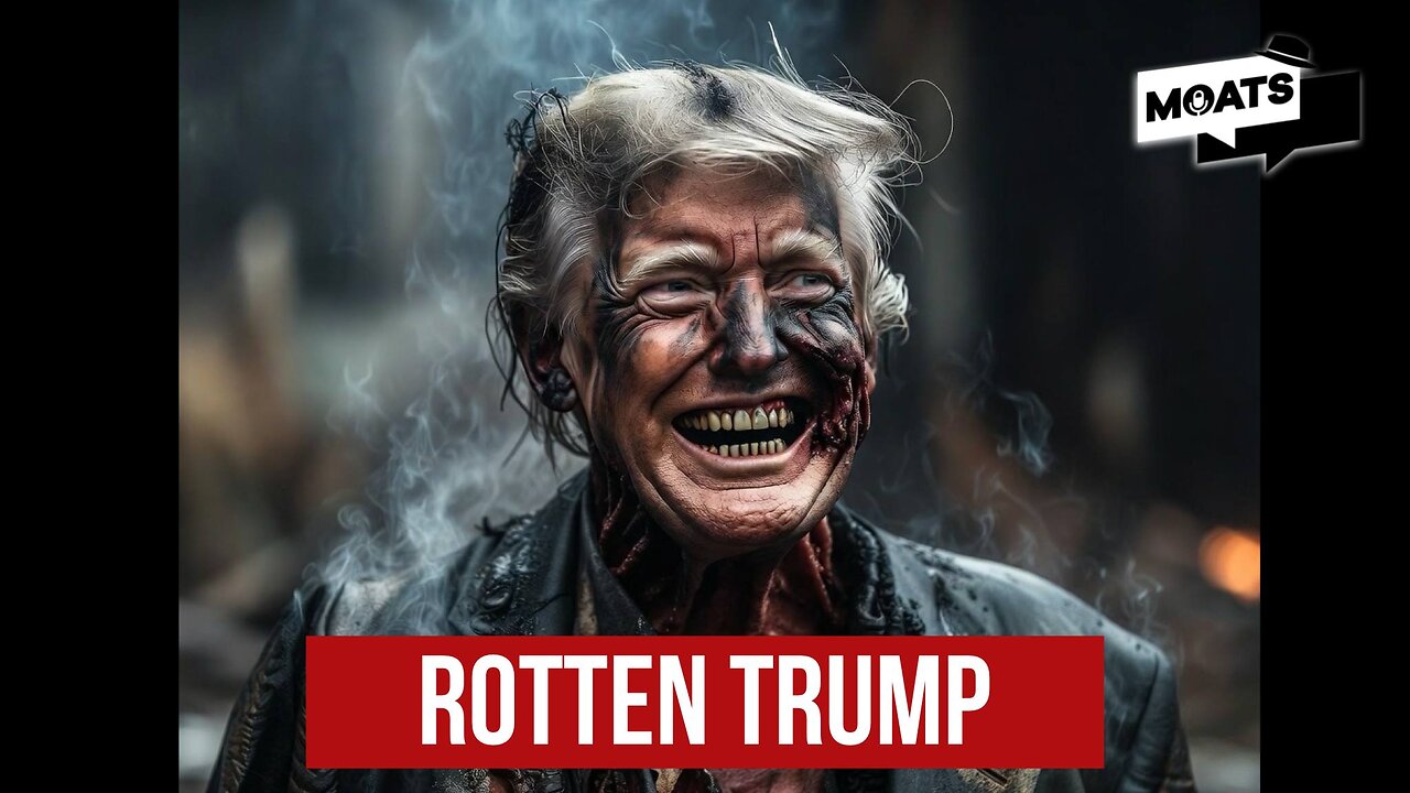 The putrefying living corpse of Donald Trump