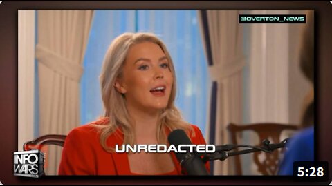 📢Alex Jones Was Right Again!!! WH Press Sec. Karoline Leavitt Confirms Infowars' Reporting