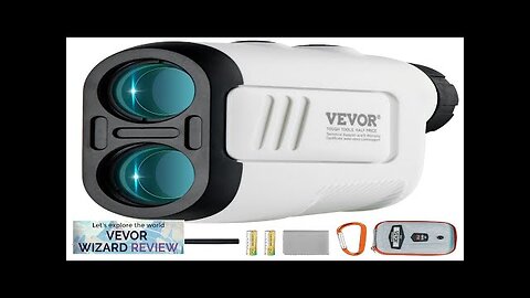 VEVOR Golf Rangefinder 650 Yards Laser Golfing Hunting Range Finder 6X Magnification Review