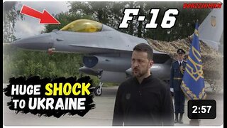 BULLSEYE: RUSSIA published a VIDEO of the Destruction of the very F-16 that KIEV prized so HIGHLY