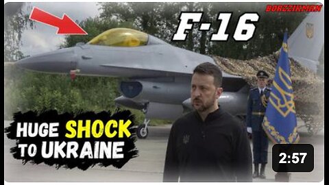 BULLSEYE: RUSSIA published a VIDEO of the Destruction of the very F-16 that KIEV prized so HIGHLY
