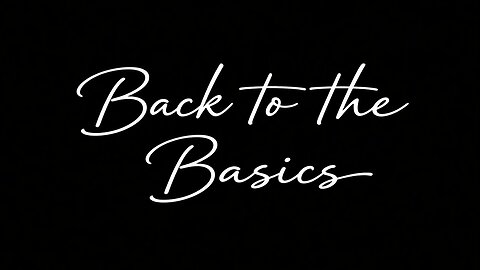 Back to the Basics | traditional
