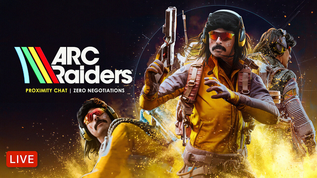 🔴LIVE - DR DISRESPECT - ARC RAIDERS - ZERO NEGOTIATIONS