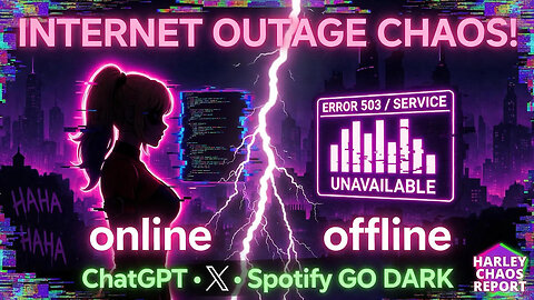 INTERNET OUTAGE CHAOS — Cloudflare Takes HALF THE WEB DOWN!