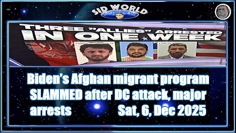 Biden’s Afghan migrant program SLAMMED after DC attack, major arrests