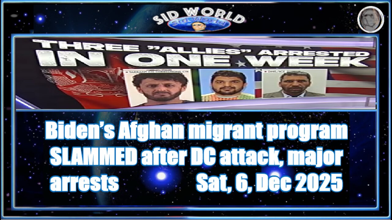 Biden’s Afghan migrant program SLAMMED after DC attack, major arrests