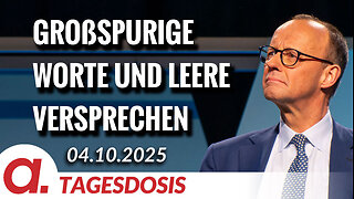 Großspurige Worte und leere Versprechen | Von Janine Beicht