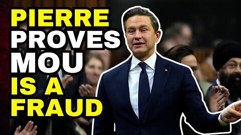 Pierre Poilievre EXPOSES Liberal Party's Hypocrisy on Pipeline Deal