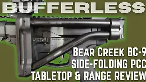 Bear Creek Arsenal BC-9 Tabletop and Range Review: (Extended range footage)