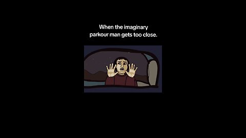Imaginary Parkour man