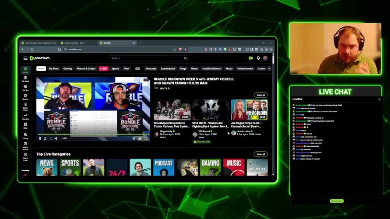 Rumble Community Group- When Youtube first started.