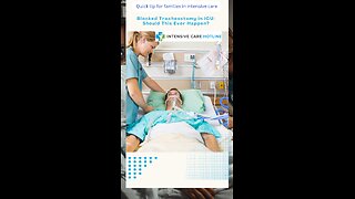 Blocked Tracheostomy in ICU: Should This Ever Happen?