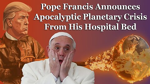 Pope Francis Announces Apocalyptic Planetary Crisis From His Hospital Bed