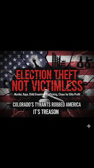 Election Theft: Not Victimless, It's Treason