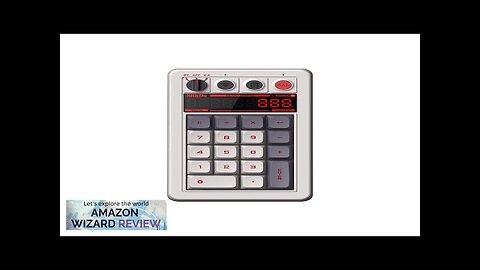 8BitDo Retro 18 Mechanical Numpad Supports Calculator Mode Bluetooth/2.4G/Wired Numpad Review