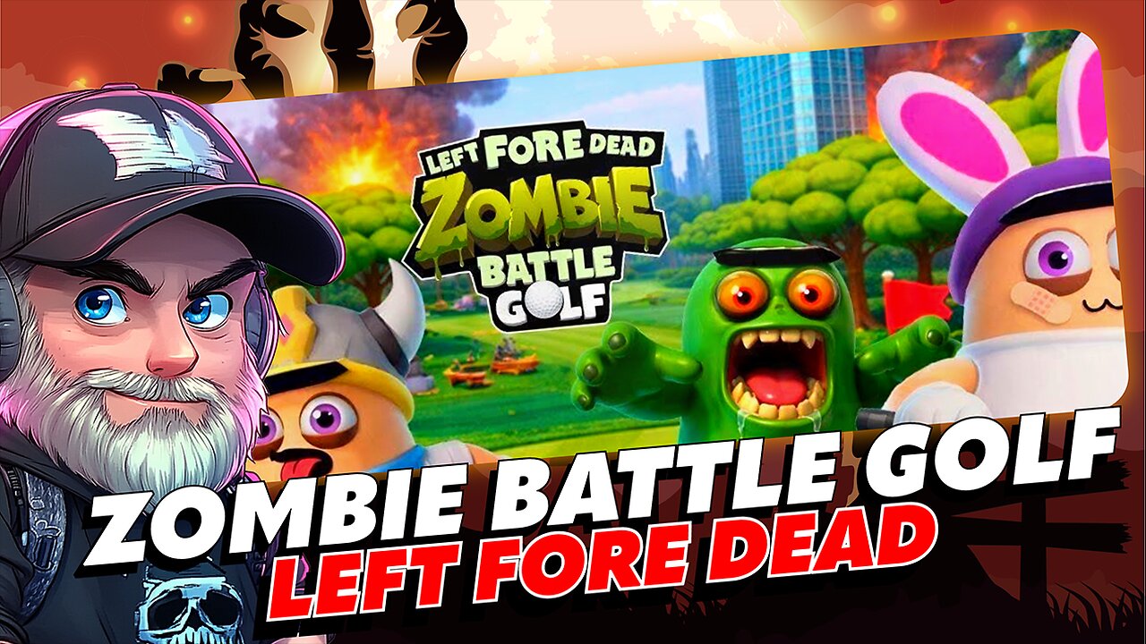 🏆 Teeing Off in the Apocalypse! Left FORE Dead Indie Chaos! 🧟 ♂