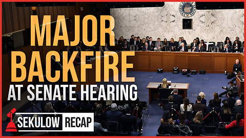 Major Backfire at Senate Hearing